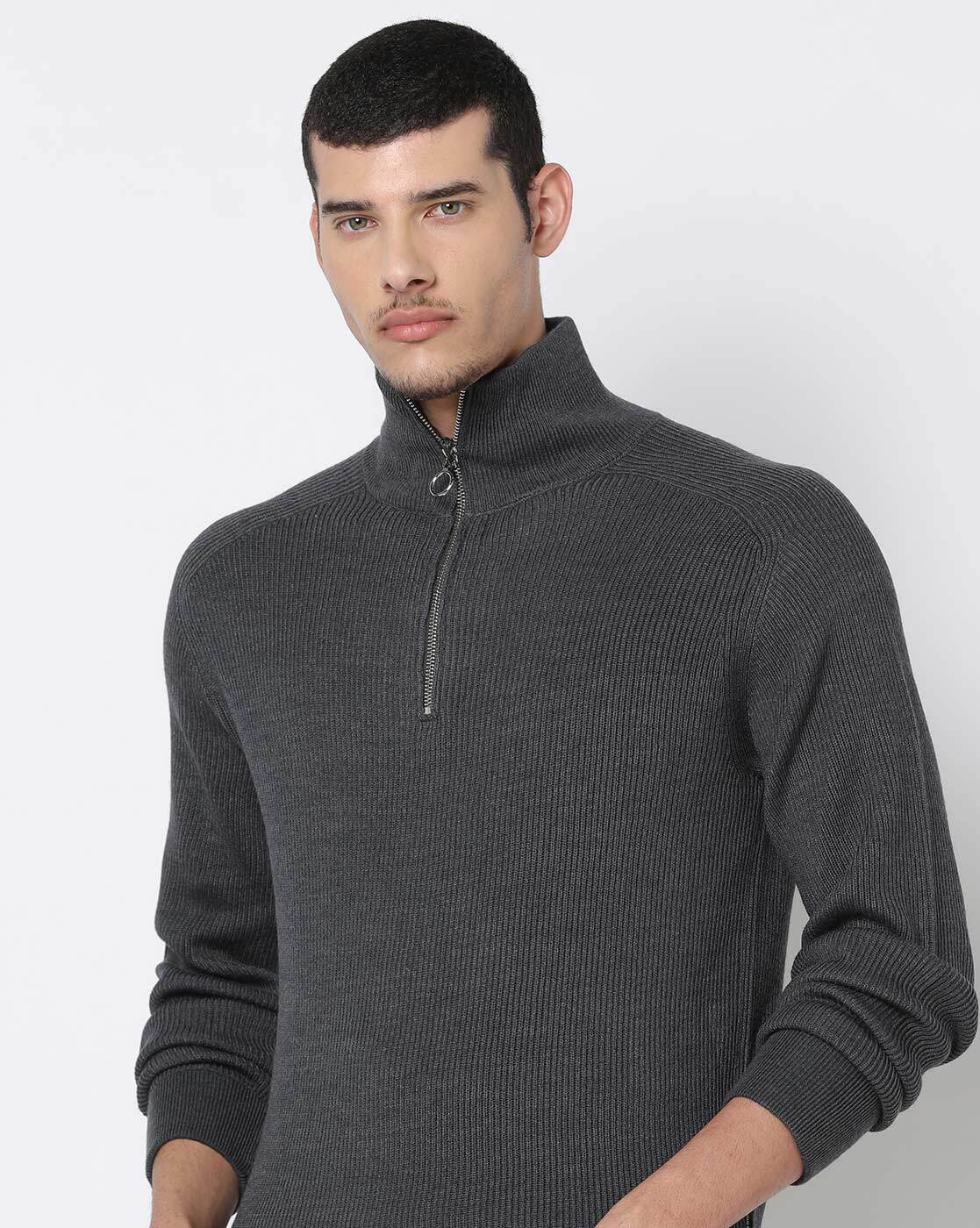 Buy Grey Sweaters Cardigans for Men by ARMANI EXCHANGE Online