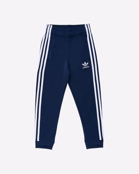 Buy Night Indigo Trousers & Pants for Boys by Adidas Kids Online | Ajio.com
