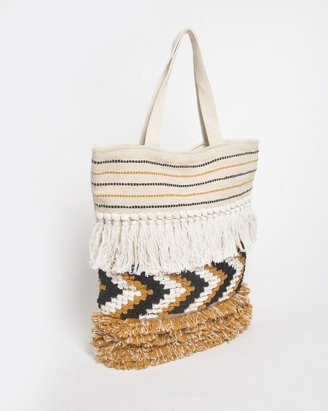 Sandy Woven Tote