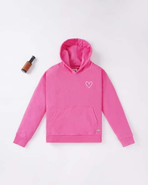 Herz Pullover H&m Printed Hooded Sweatshirt