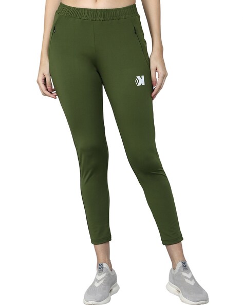 Buy ADDYVERO Solid Women Dark Green Track Pants Online at Best Prices in  India - JioMart.