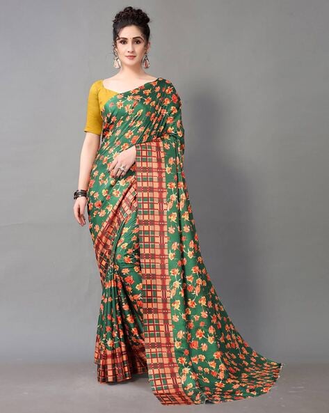 Buy Green Sarees for Women by SHAILY Online