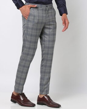 Discover more than 135 grey check suit trousers super hot