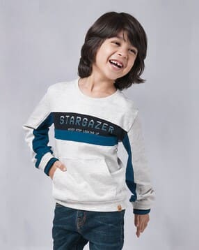 ed-a-mamma Typographic Print Round-Neck Sweatshirt-picture-11