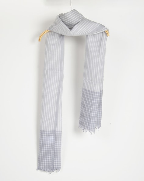 Striped Handloom Stole Price in India