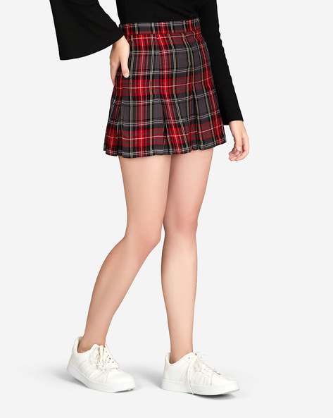 Buy Red & Grey Skirts For Women By Vastrado Online | Ajio.Com