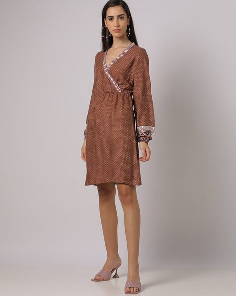 Buy Brown Dresses for Women by Buda Jeans Co Online