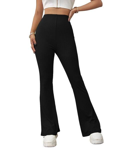 Buy Black Trousers u0026 Pants for Women by Sugathari Online | Ajio.com