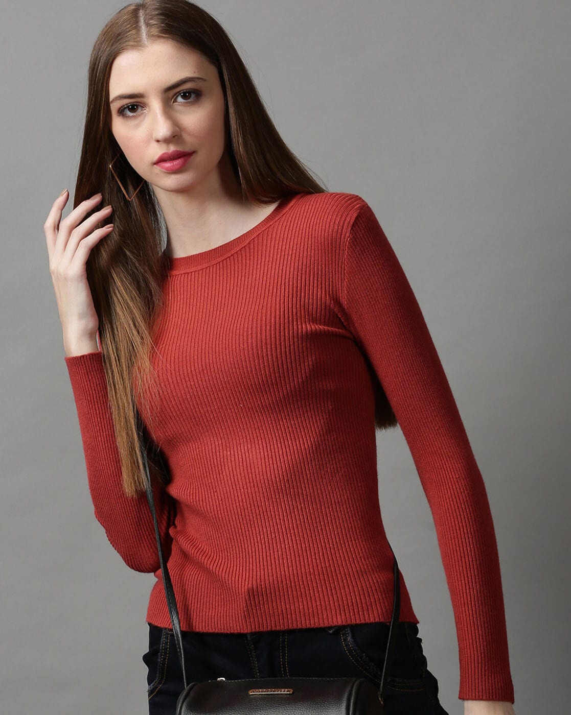 Buy Rust Tops for Women by SHOWOFF Online