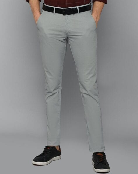 Allen Solly Grey Casual Trouser: Buy Allen Solly Grey Casual Trouser Online  at Best Price in India | NykaaMan