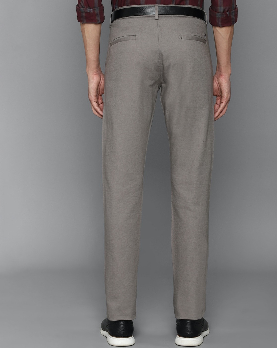 Share 160+ allen solly grey trousers best