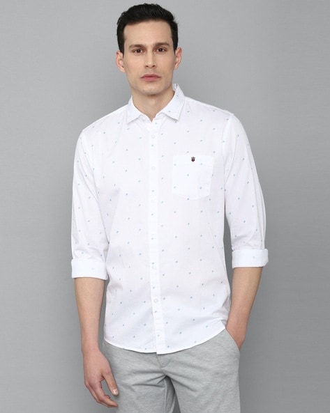 Buy Louis Philippe White Shirt Online