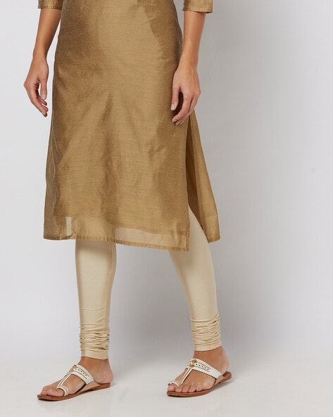 Buy Beige Leggings for Women by AVAASA MIX N' MATCH Online