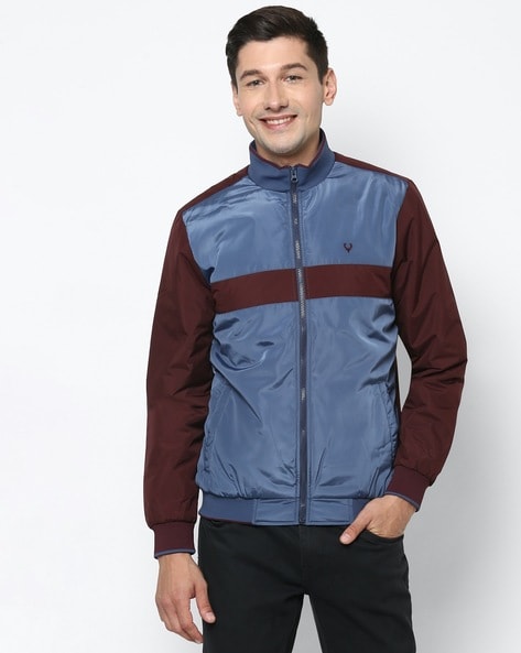 Buy online Red Polyester Casual Jacket from Jackets for Men by Allen Solly  for ₹4199 at 0% off | 2024 Limeroad.com