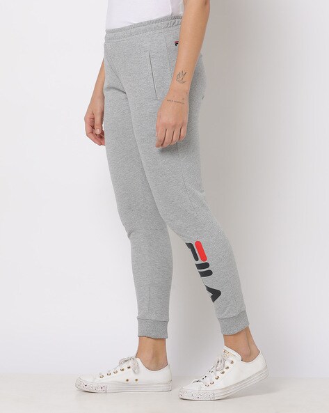 Light Gray‎ Fila Women's Joggers, Size Medium