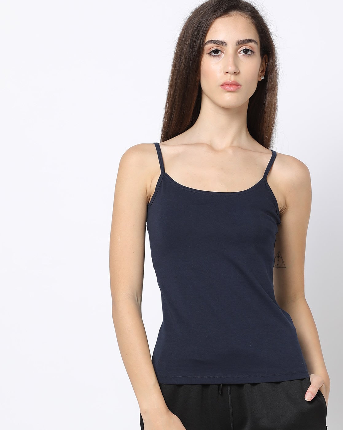 Buy Teamspirit Camisole with Adjustable Straps Online | Ajio.com
