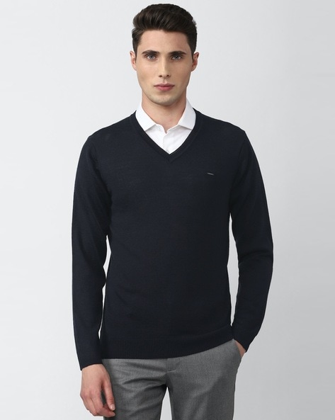 Van heusen best sale pullover sweaters