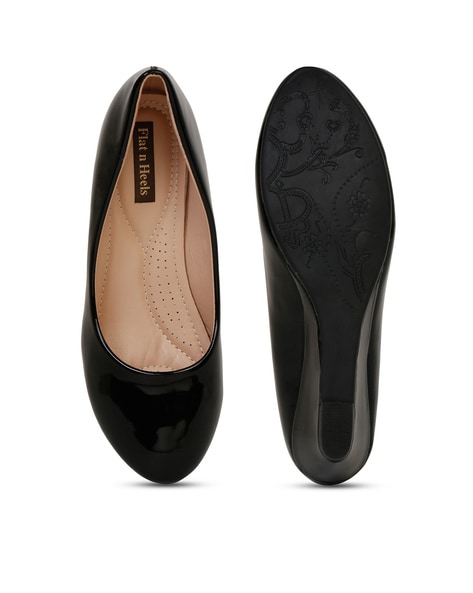 Women's Fashion Leather Bowtie Tabi Split Toe Mid Heel Ballet Court Shoes  YI | eBay