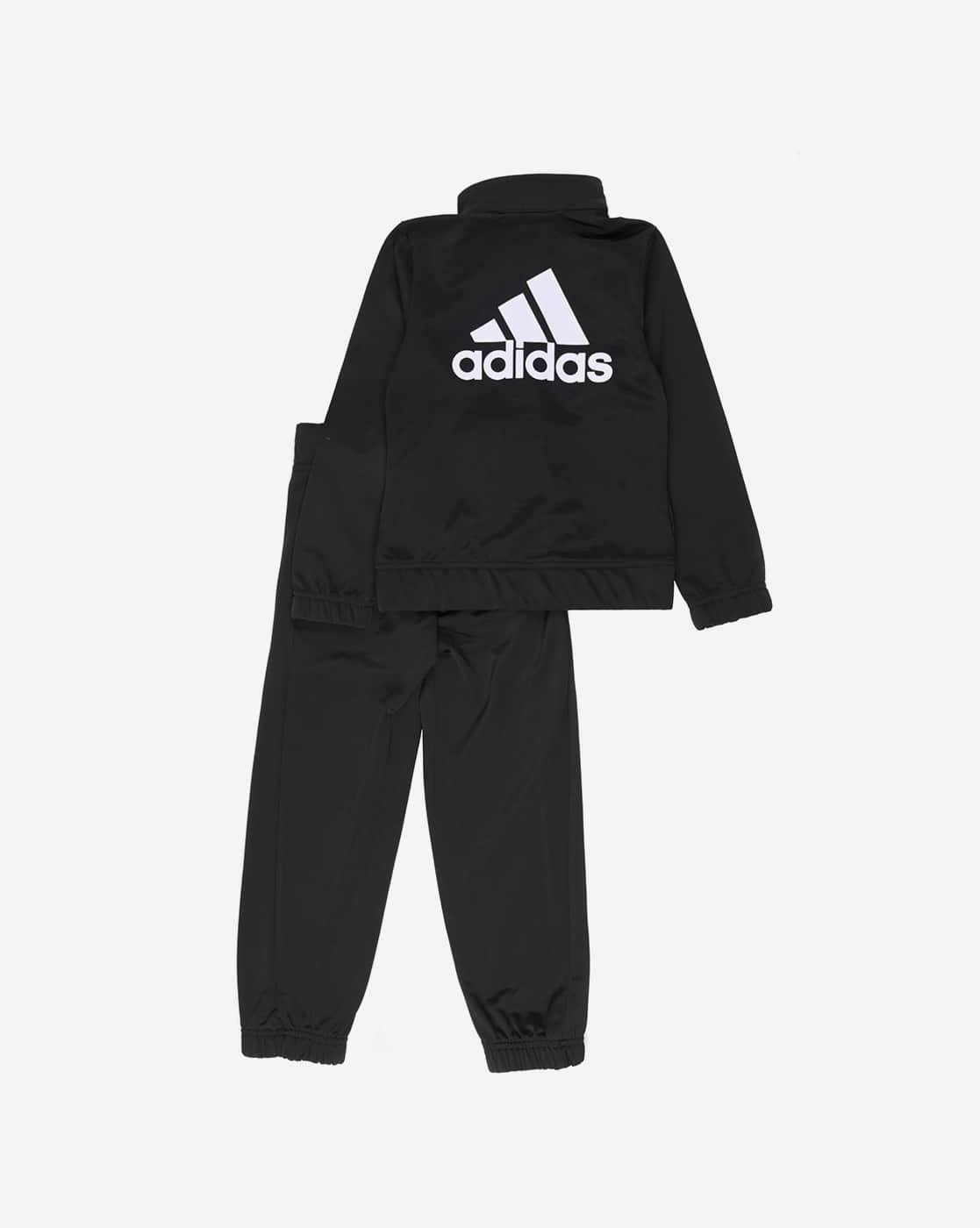 Buy Adidas Kids G TR Zip-Front Tracksuit Set | Black Color Boys