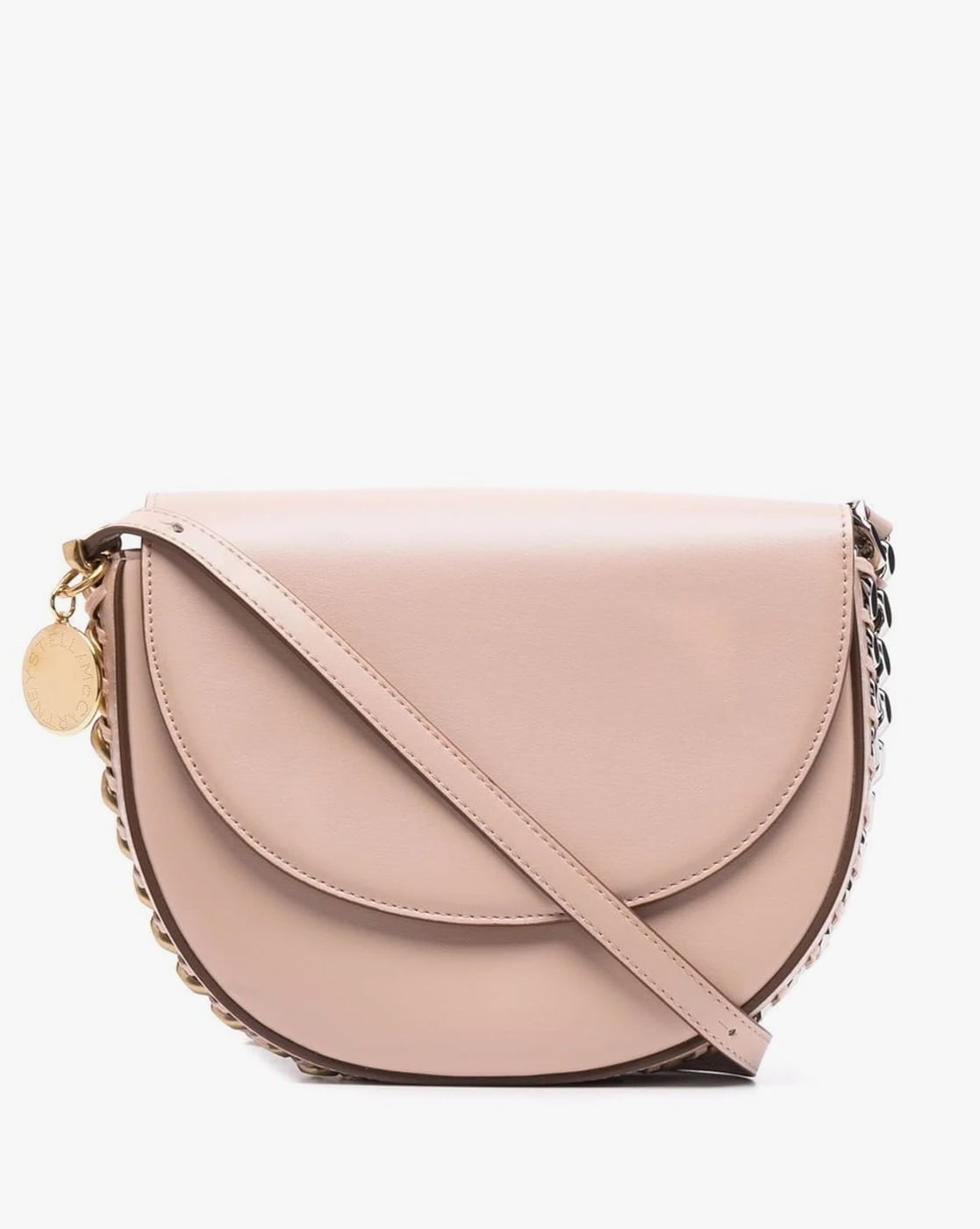 Stella McCartney Handbags Frayme Small Flap Shoulder Bag in Blush – Hampden  Clothing