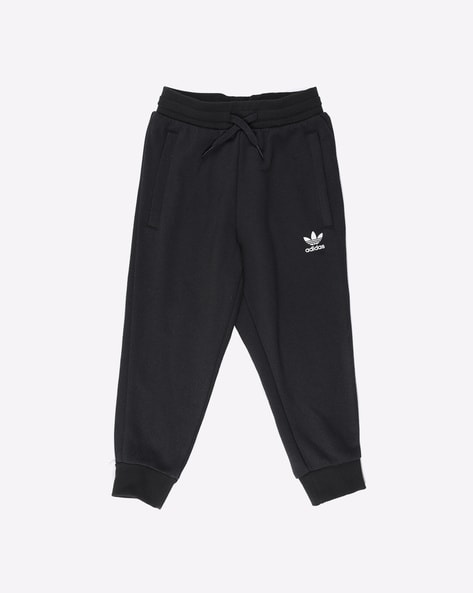 Kids black sale adidas joggers