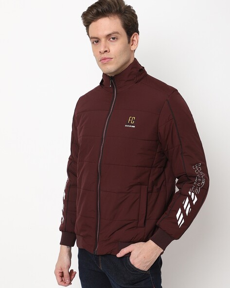 Woodland Burnt orange quilted jacket