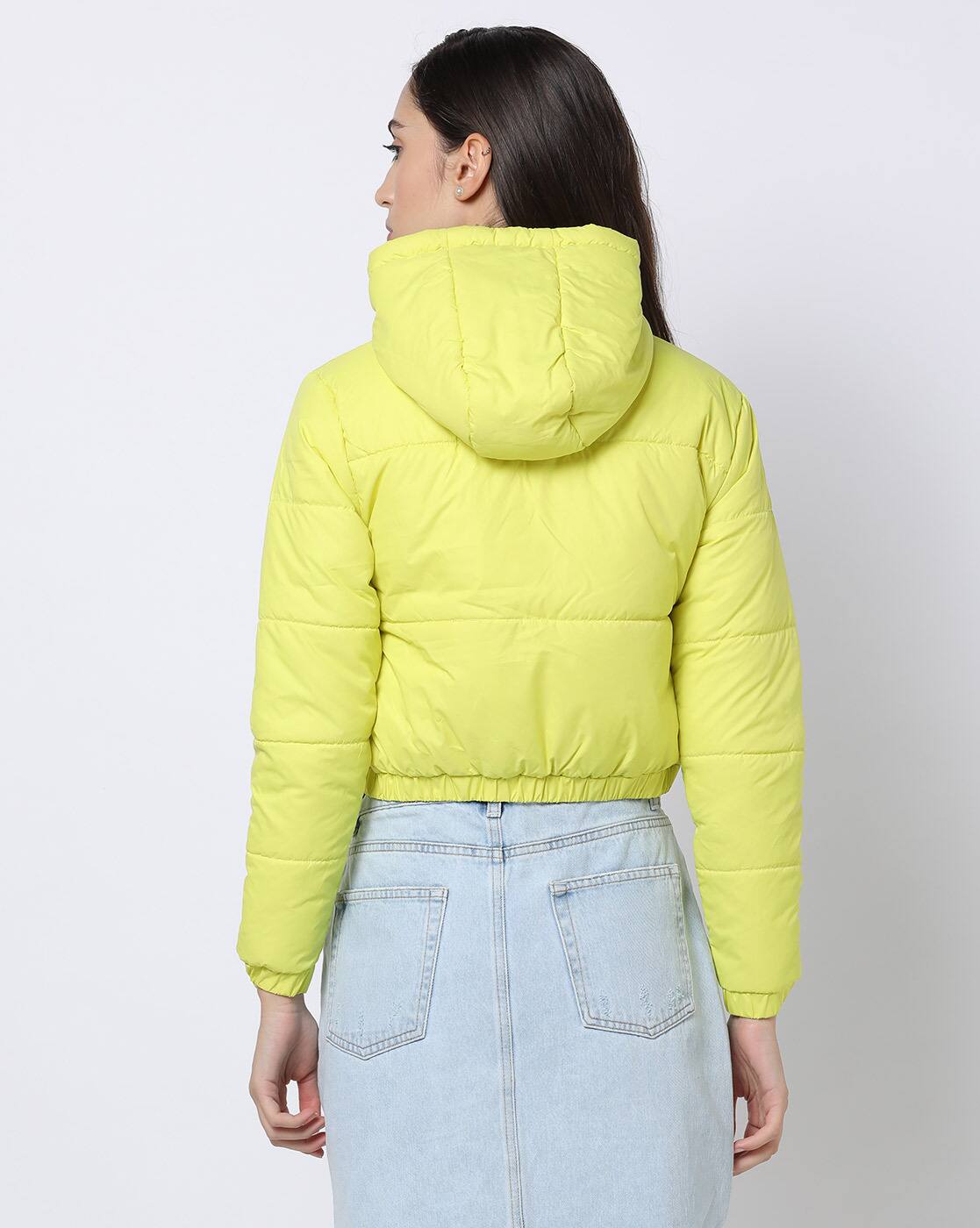 Buy Lemon Yellow Jackets & Coats for Women by FREEHAND Online