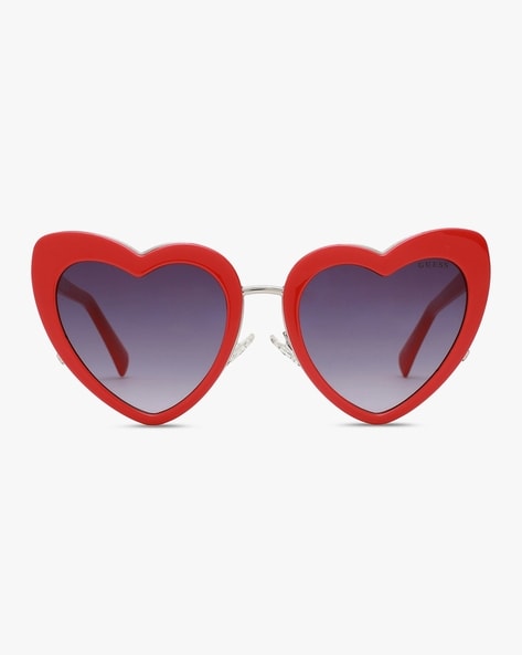 Heart-Throb Glasses - Fun Oversized Heart-Shaped Sunglasses