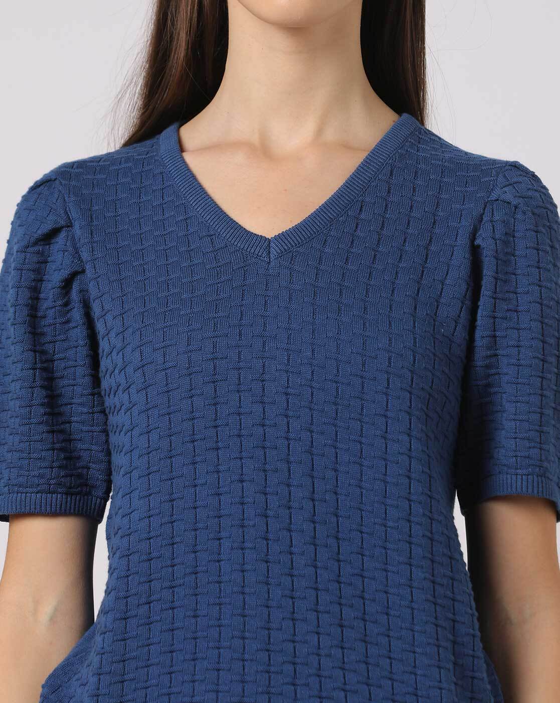 Buy Navy Blue Sweaters & Cardigans for Women by Buda Jeans Co Online