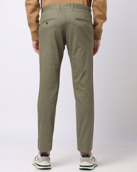 Chic Olive Green Pants  Pleated Trouser Pants  WideLeg Pants  Lulus
