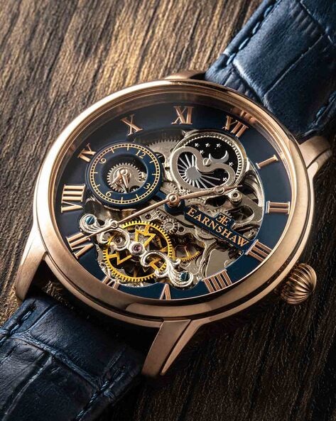 Beautiful open worked skeleton dial on the Thomas Earnshaw Longitude  Automatic https://goo.gl/8nJYVP . . . .… | Modern mens watches, Modern  watches, Vestal watches
