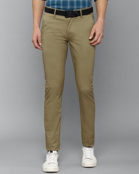 Allen Solly Regular Fit Men Blue Trousers - Price History