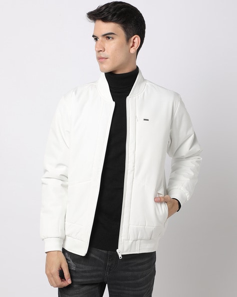 Buy Navy Blue & Khaki Jackets & Coats for Men by NETPLAY Online | Ajio.com