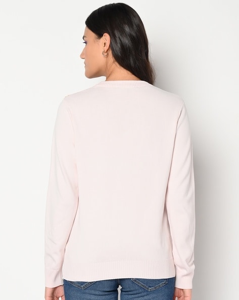 Buy Pink Sweaters & Cardigans for Women by DNMX Online