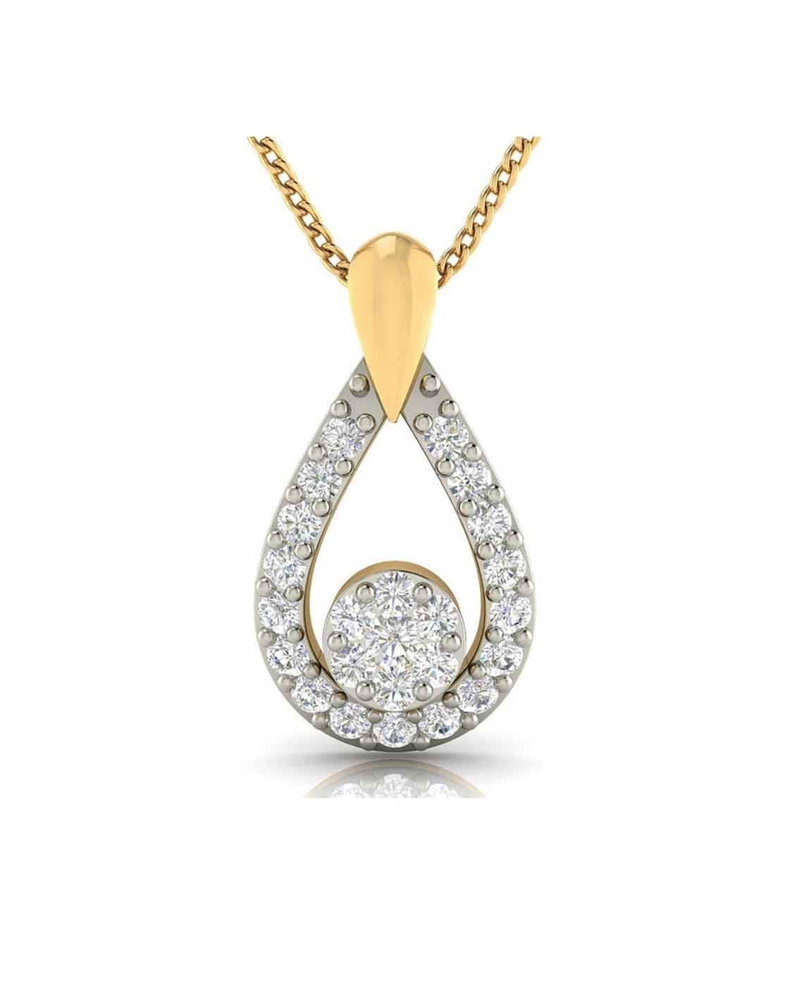 Amore Heart Diamond Necklace (21.95 ct Diamonds) in White Gold – Beauvince  Jewelry