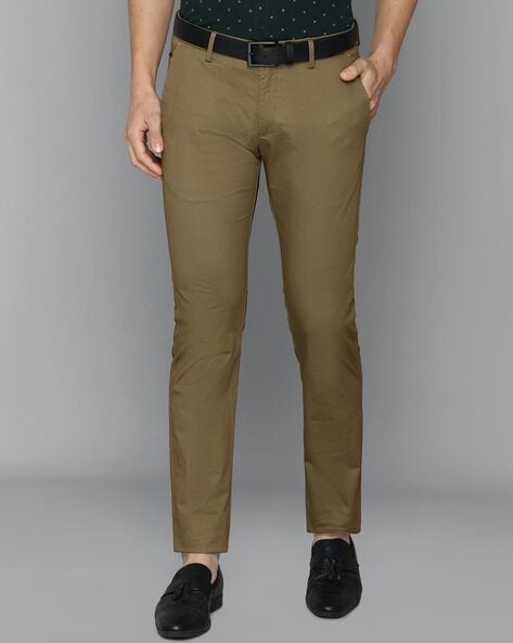 Buy Allen Solly Men Smart Slim Fit Smart Casual Trousers - Trousers for Men  23430644 | Myntra