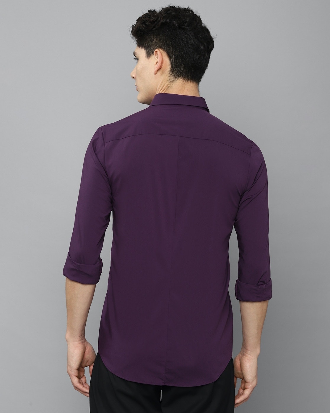 Allen solly purple store shirt