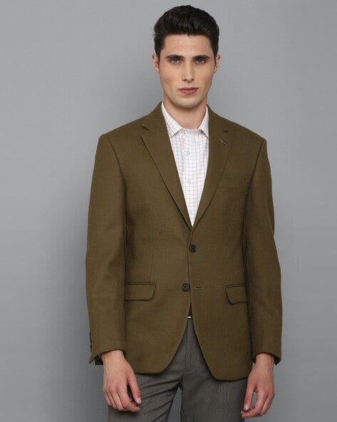 LOUIS PHILIPPE Solid Single Breasted Formal Men Blazer - Buy LOUIS PHILIPPE  Solid Single Breasted Formal Men Blazer Online at Best Prices in India