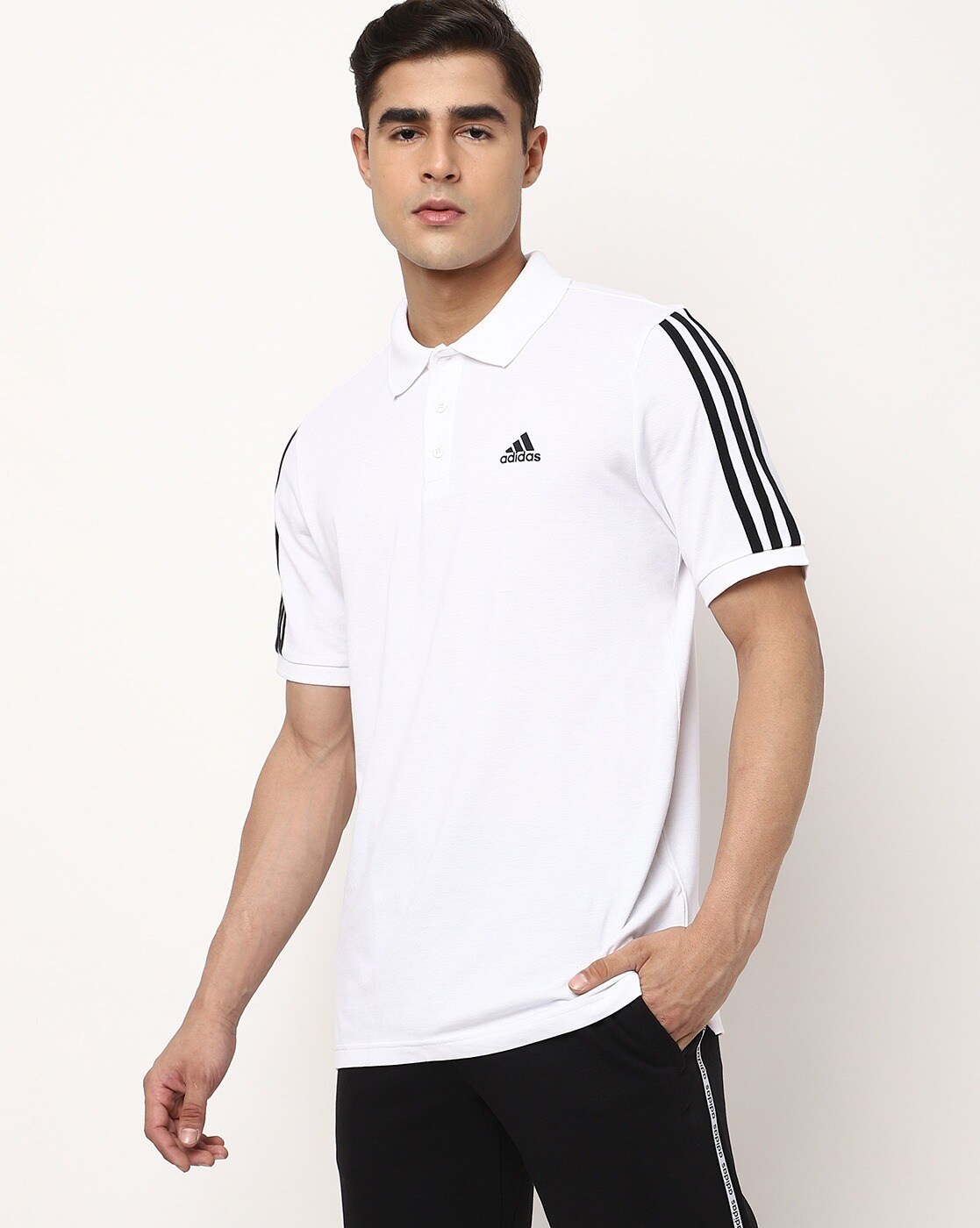 Adidas Polo White Tshirts - Buy Adidas Polo White Tshirts online in India