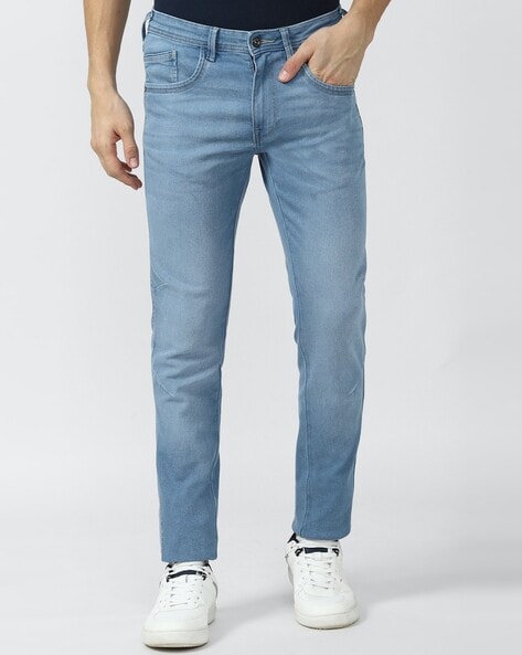 Van heusen hot sale blue jeans