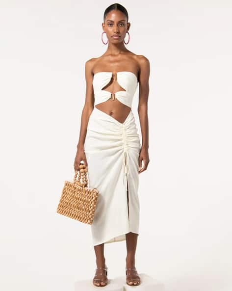 Buy CULT GAIA Donna Cut Out Slim Fit Dress Online | Ajio.com