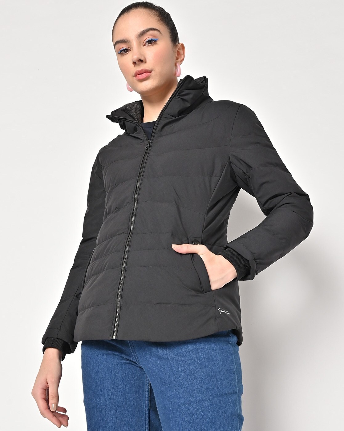 Puffer jacket - Black - Ladies | H&M