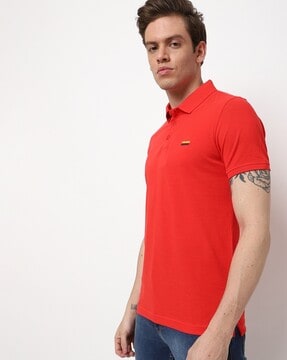 Buy Red Tshirts For Men By Spykar Online | Ajio.Com