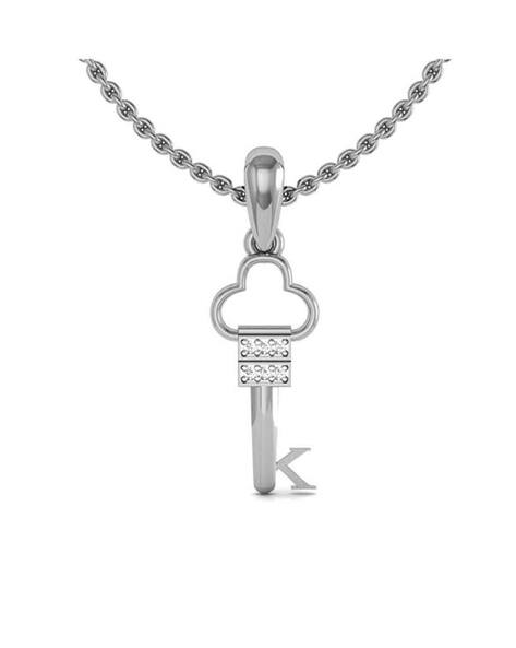 Avsar Anita White Gold Diamond-Studded Pendant