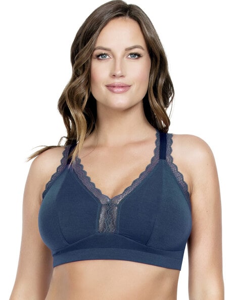 Parfait Lightly Lined Non-Wired Full Coverage Bralette - Blossom