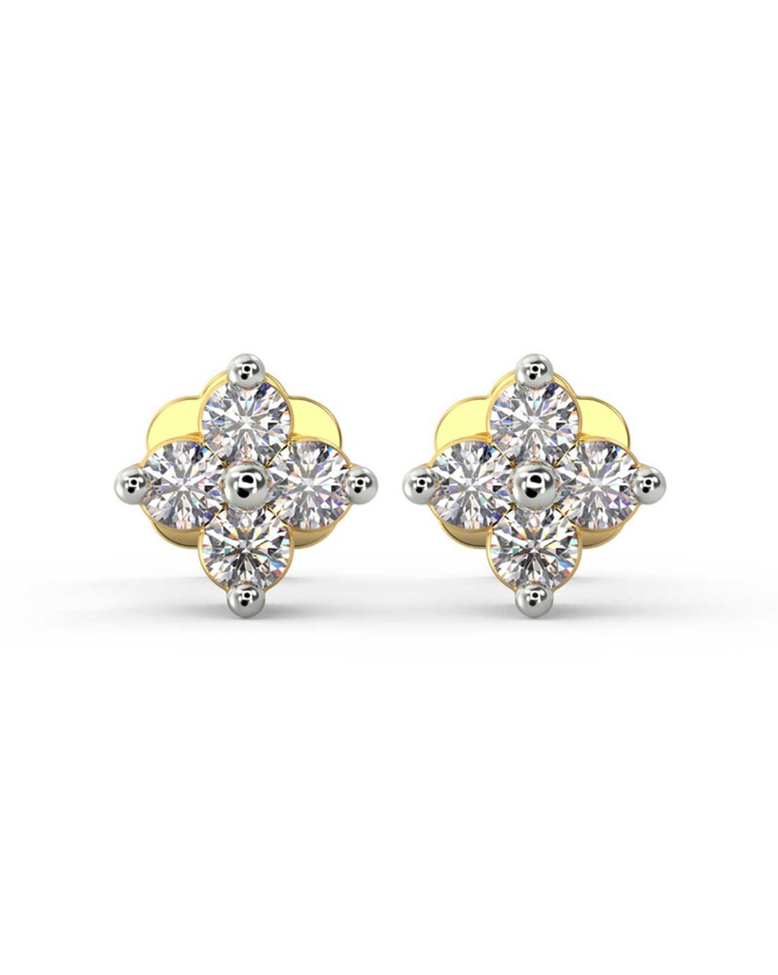 Diamond Invisible Setting Studs with Diamond Earring Jackets – HANIKEN  JEWELERS NEW-YORK