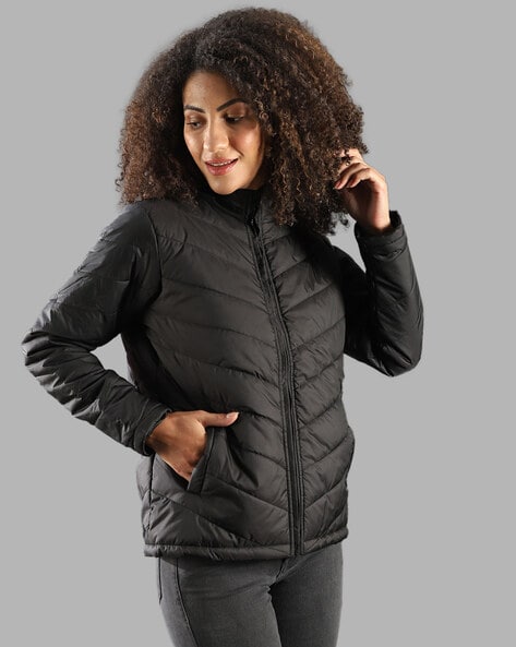 Buy Black Jackets Coats for Women by Campus Sutra Online Ajio