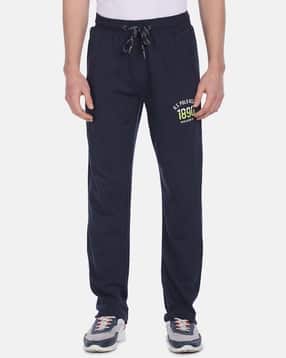 u.s. polo assn. Men Logo Print Drawstring Waist Straight Track Pants-picture-33
