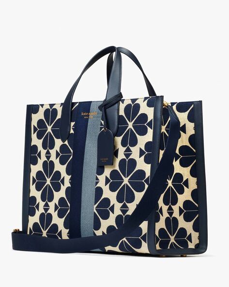 Manhattan Floral Jacquard Large Tote