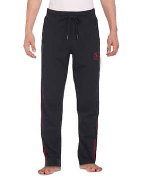 u.s. polo assn. Men Panelled Comfort Fit I669 Lounge Track Pants-picture-21
